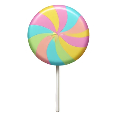 Pastel lollipop sticker