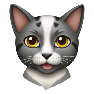 Cat in a Lamborghini sticker