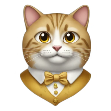 rich-cat sticker