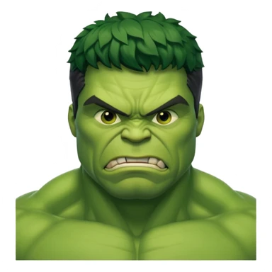 hulk se escondendo do batmam  sticker