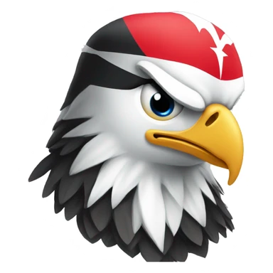 beşiktaş and eagle and logo sticker