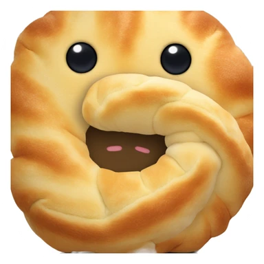 Jellycat plush Croissant  sticker