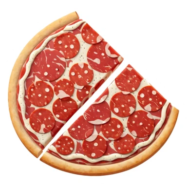 Salame slice sticker