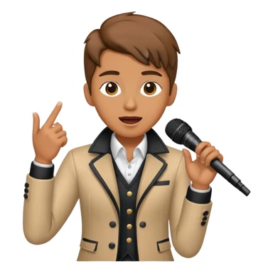 Happy Rock Pop Music Singer sticker