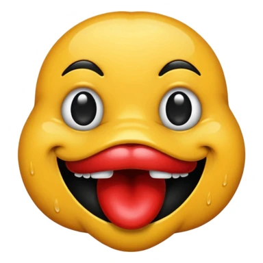 Black mouth muzzle nuzzle  sticker