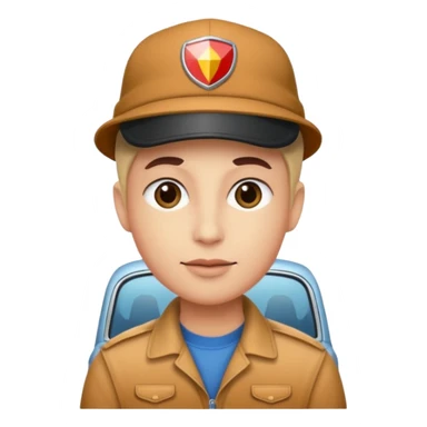 A car ave hat sticker