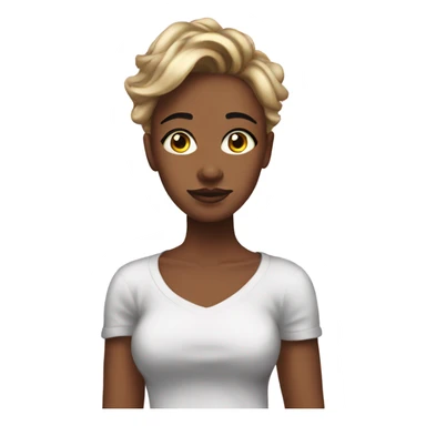 Side eye girly gay sticker