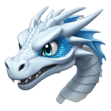 blue eyes white dragon sticker