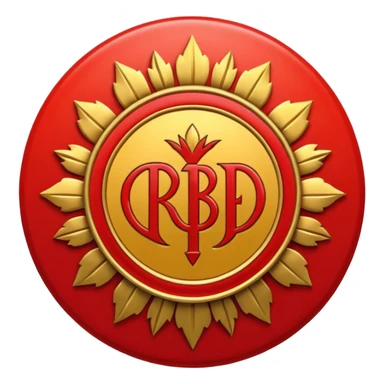 Rcb logo sticker
