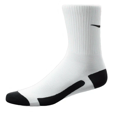 nike socks white sticker
