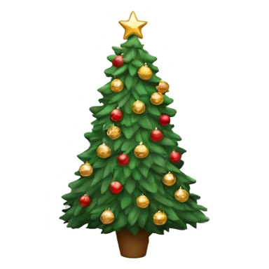 aesthetic coquette christmas tree sticker