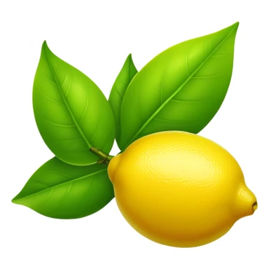 lemon leaf sticker