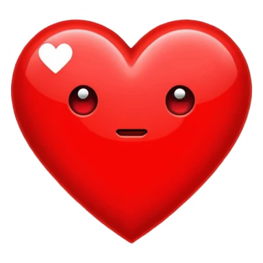 Pixel heart sticker