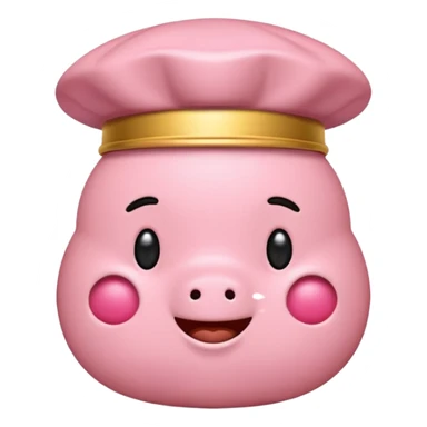 emoji de cochinito mientras se le cae las monedas sticker