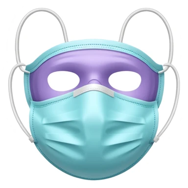 medical mask sticker