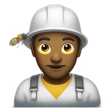 programmer not shower stinking with bees sticker