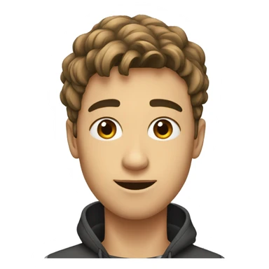 Jeune homme selfi sticker