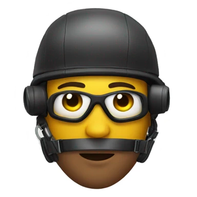 Man with scuba gear upside down sticker