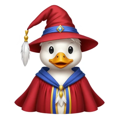 Duck in wizard hat





 sticker