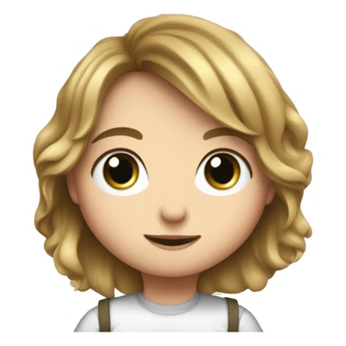 Cute white girl sit on handsome boy lap sticker