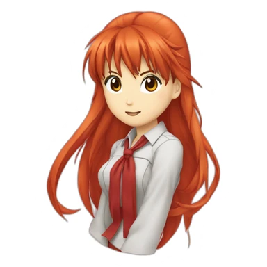 asuka langley sōryū sticker