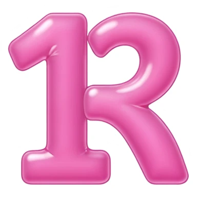 Happy 13th birthday (pink sign with bubble letters) sticker