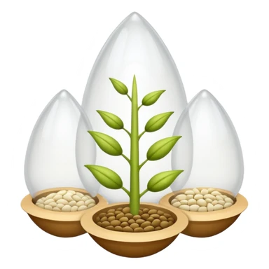 Seeds. Transparent background sticker