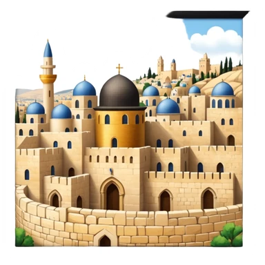 Jerusalem  sticker