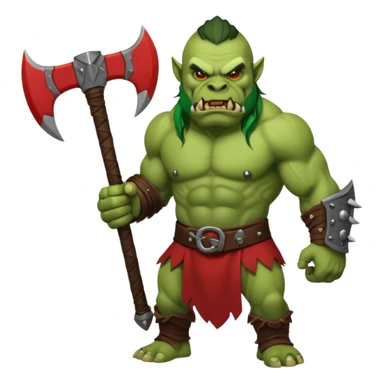 dnd 5e orc beserkers sticker