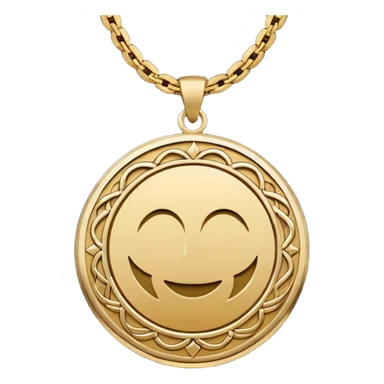 hippie logo necklace sticker