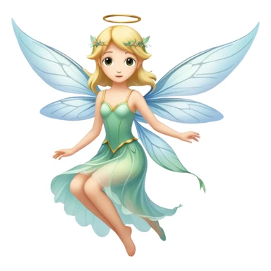 Fairy Flying sticker