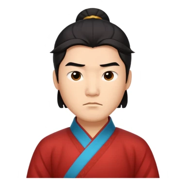 Li Shang from mulan  sticker