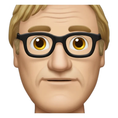 gerard Depardieu boude et soupire sticker