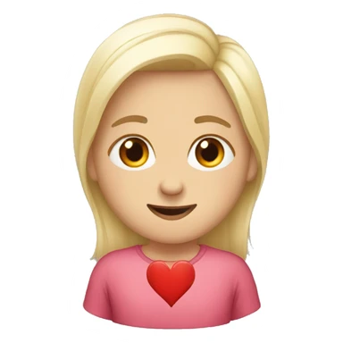 heart rebbon sticker