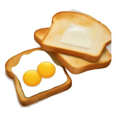 Eggs and toast sticker