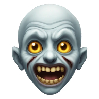 ghoul: Mischievous and occasionally malevolent spirits that inhabit wizarding dwellings, often found in attics or basements. sticker