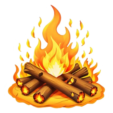 gathering the campfire sticker