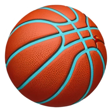 basketball (#00A3E0) and red (#F9423A) sticker