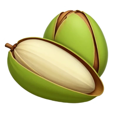 raw pistachio reverse colours sticker