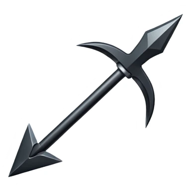 Simple Black arrow sticker