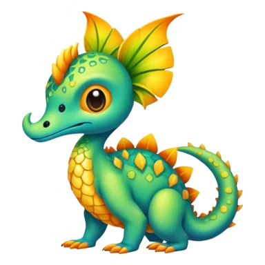 Colorful Exotic Pokémon-Digimon-Monster-Beast-Fakémon-hybrid-creature (full body) sticker