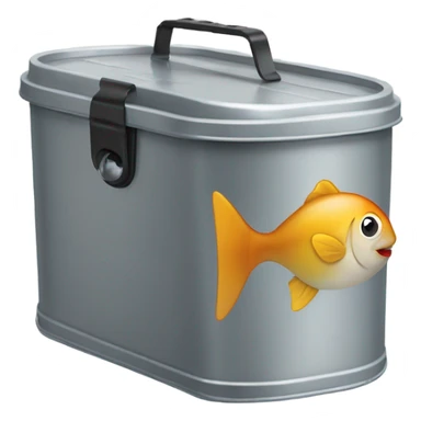 fiah bait can sticker