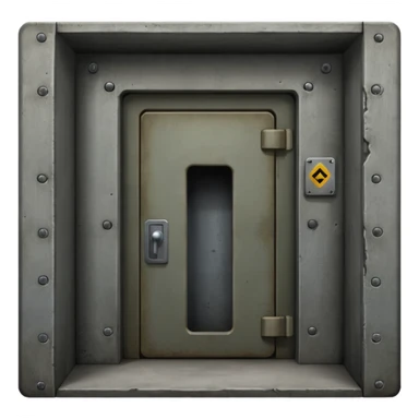 military underground bunker sticker