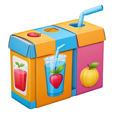 pack of juice sticker