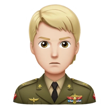 Comander erwin attack on titian sticker