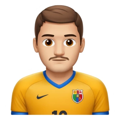 Casillas football player sticker