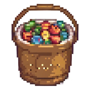 snacks bucket sticker
