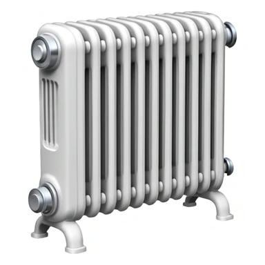 home heating radiator sticker