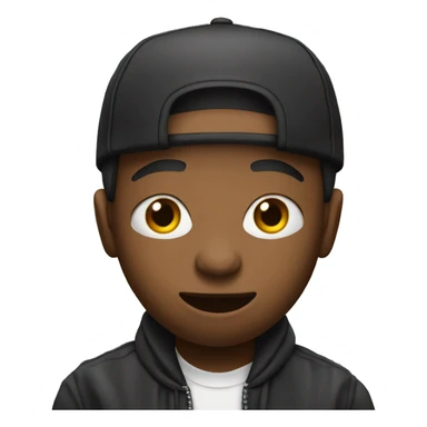 Rapper singing sticker