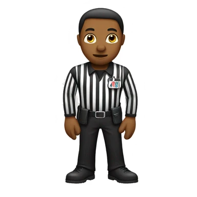 Referee timeout sticker